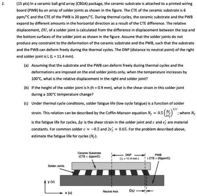 SOLVED: please dont use previous solutions they are wrong (15 pts) In a ...