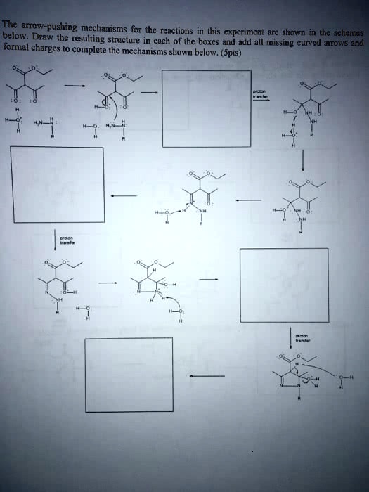 SOLVED: ' The arrow-pushing mechanisms for the in this experiment are ...