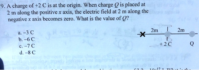 What Is The Value Of 4 In 475 SOLVED: A charge of+2 C is at the origin. When charge Q is placed at 2