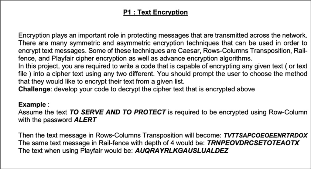 SOLVED: Encryption plays an important role in protecting messages that ...