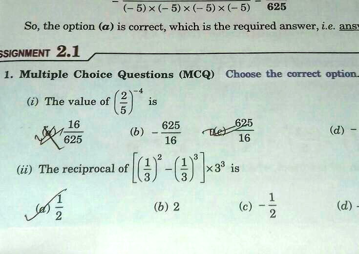 SOLVED: 'choose The Correct Option With Explanation'