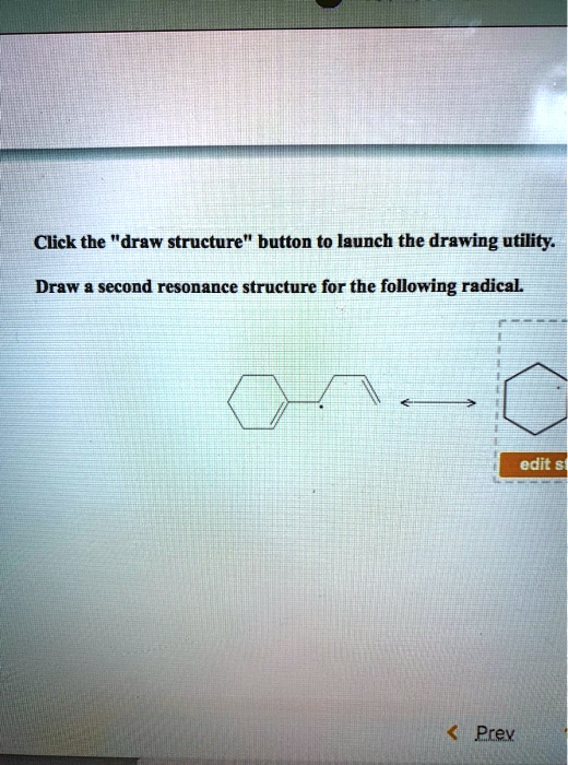 SOLVED Click the "draw structure" button to launch the drawing utility