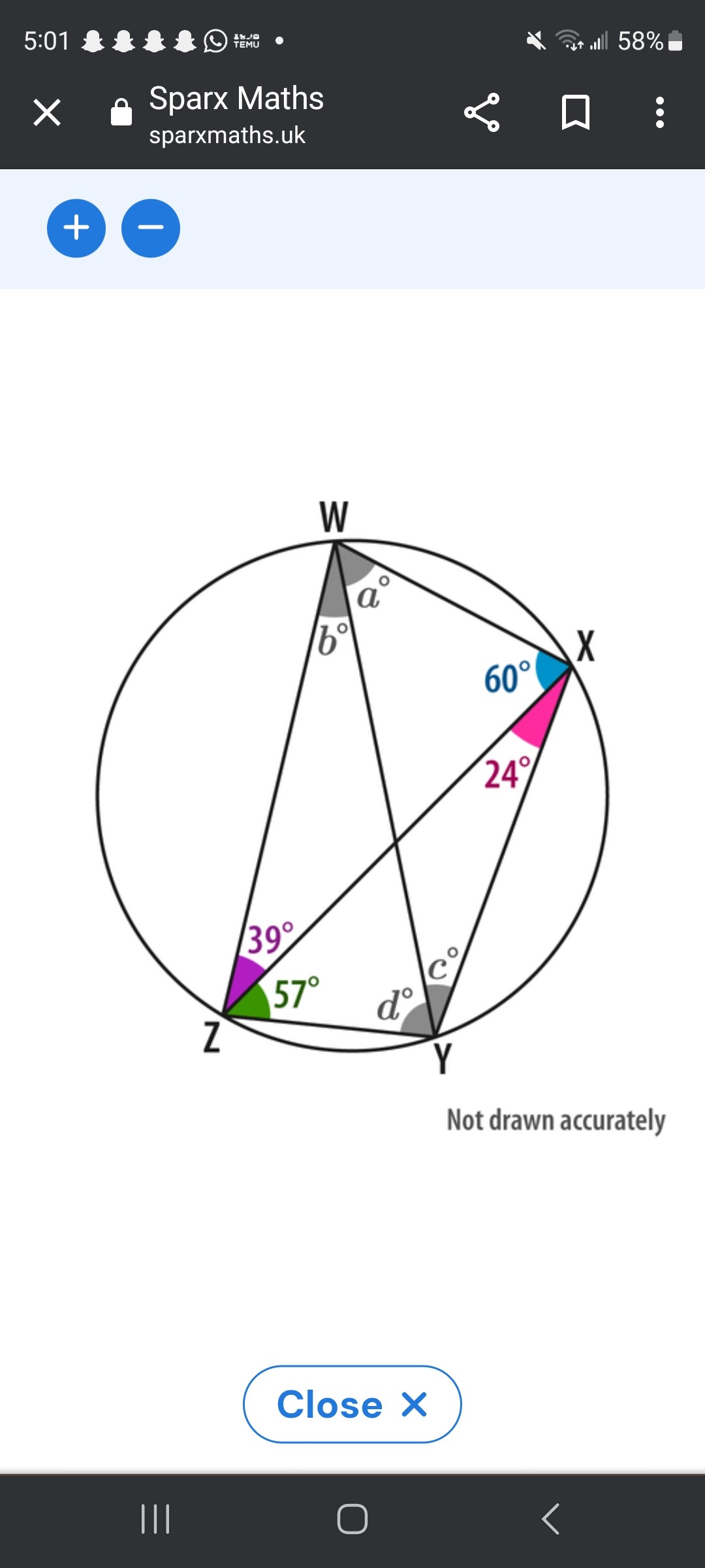 Solved: Not Drawn Accurately Close X