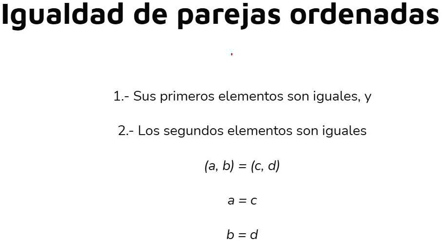 Solved Alguien Me Puede Ayudar Por Favor Igualdad De Parejas Ordenadas Sus Primeros