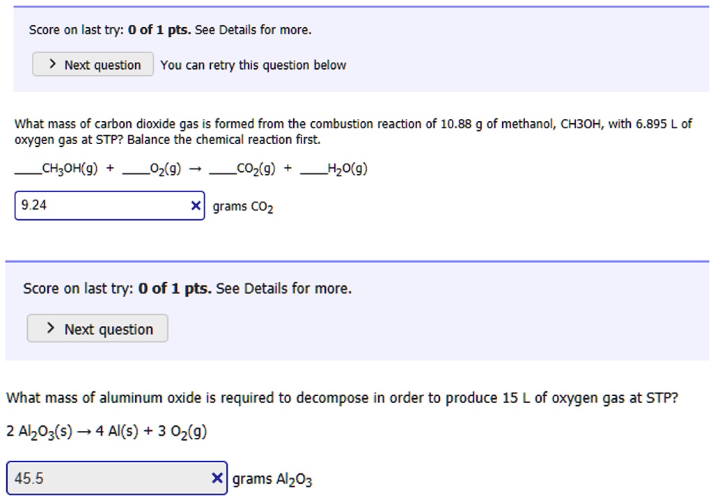 Solved Score on last try: 0 of 1 pts. See Details for more