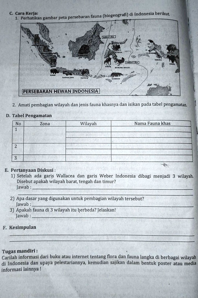 SOLVED: Tolong banget ya bantu, jangan asal :) Cara Kerja: Perhatikan ...