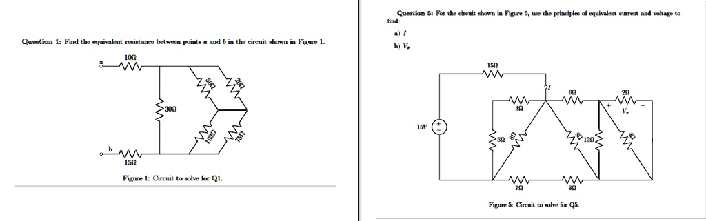 SOLVED: Question 5: For The Circuit Shown In Figure 5, Use The ...