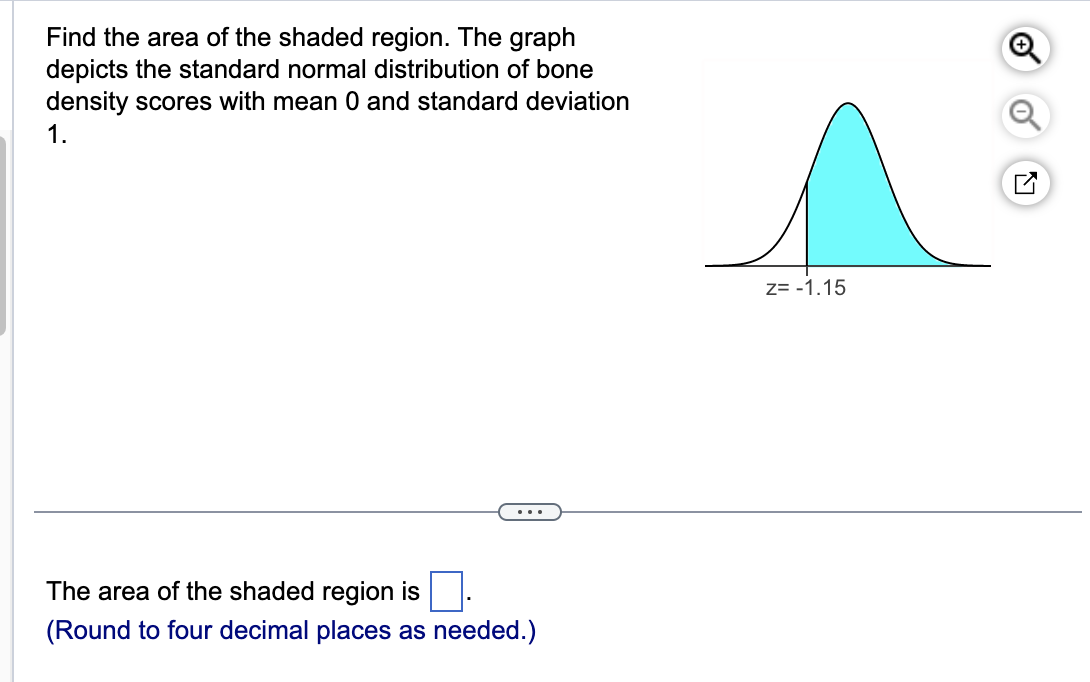 Solved Find The Area Of The Shaded Region The Graph Depicts The