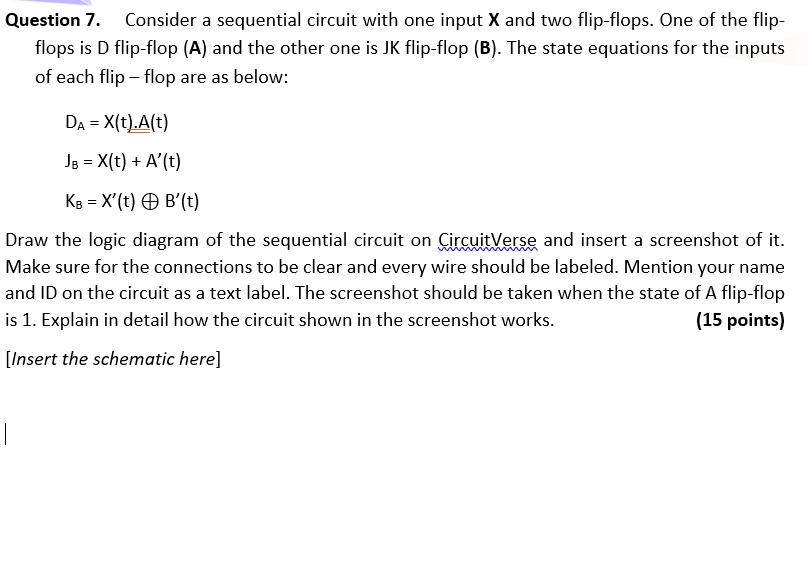 SOLVED: Please Explain In Detail How It Works Question 7. Consider A ...