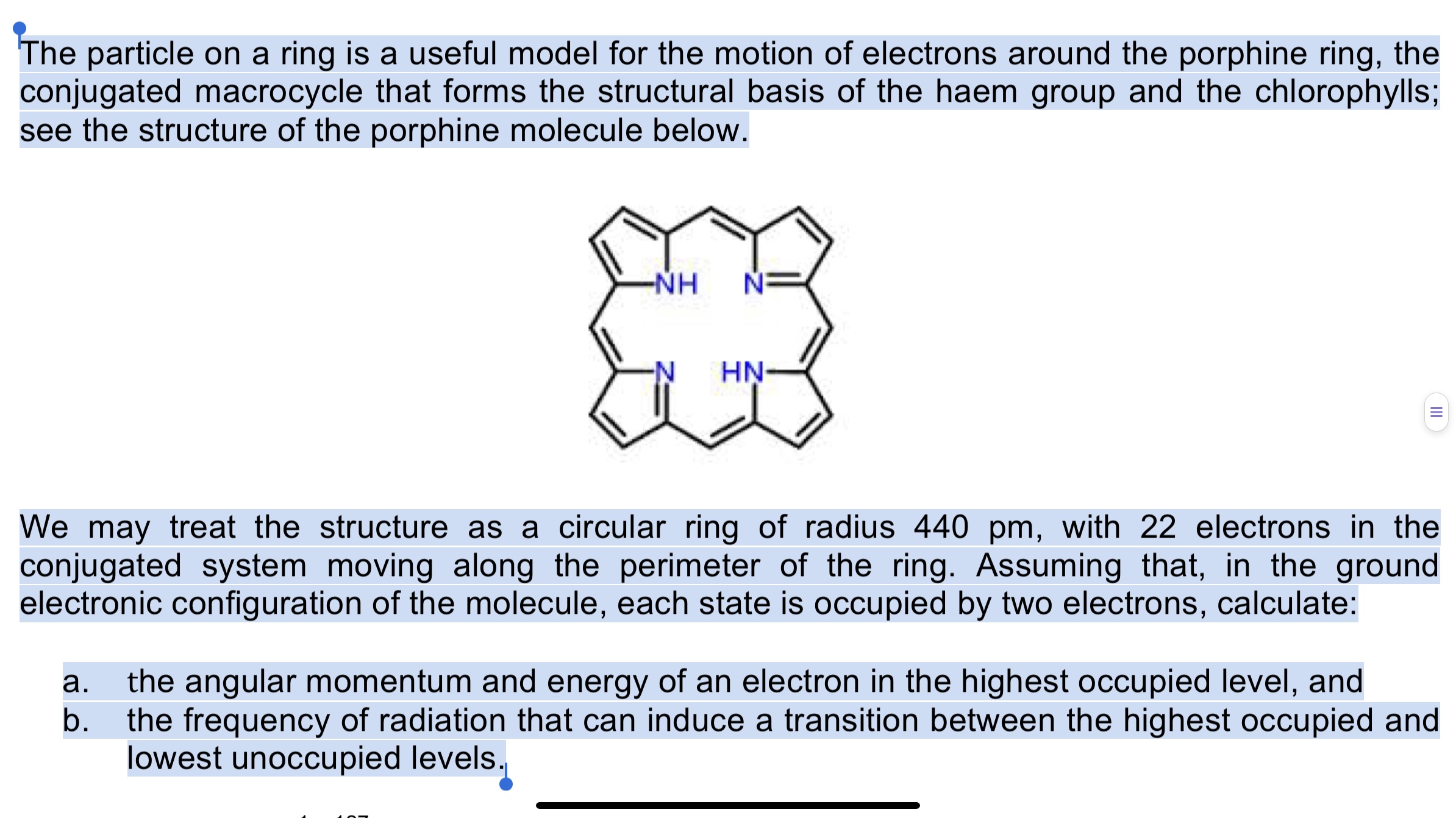 Size of ring – WHY NOT