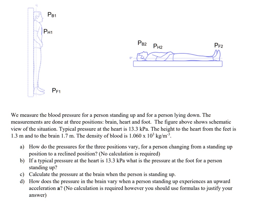 SOLVED PB1 PH1 PBz Ph2 PF2 PF1 We measure the blood pressure for a