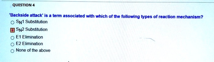 QUESTION 4 'Backside attack' is a term associated with which...