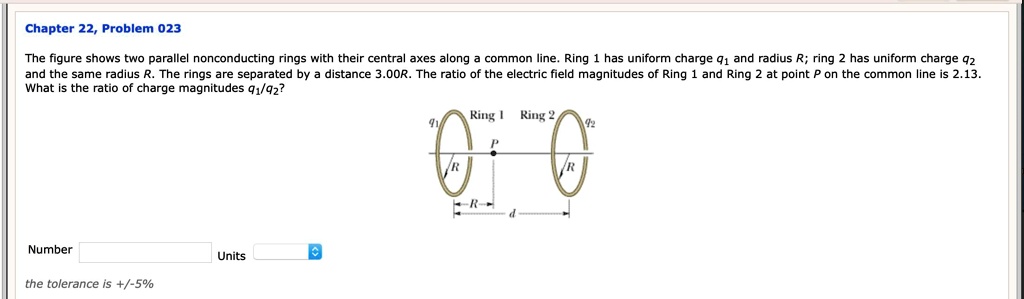 chapter 22 problem 023 the figure shows two parallel nonconducting ...