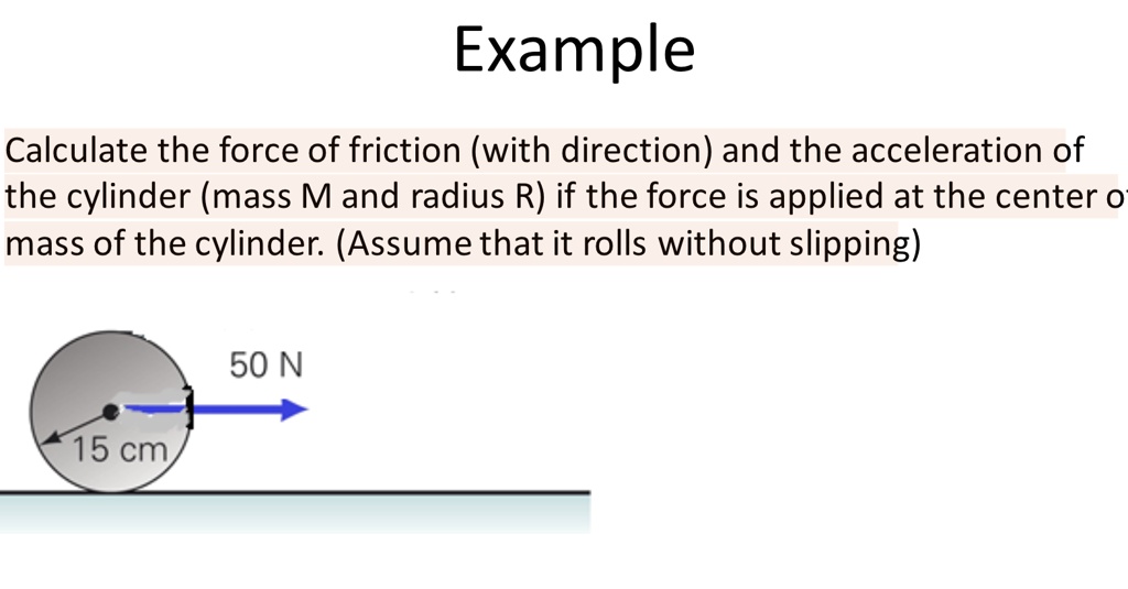 Finding Friction Direction example calculate the force of friction with direction and the ...