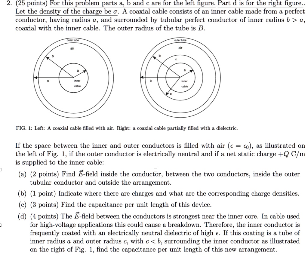 SOLVED:2. (25 points) For this problem parts & band c are for the left ...