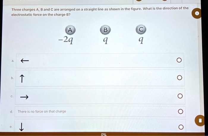 SOLVED: Three Charges B And Are Arranged On A Straight Line As Shown In ...