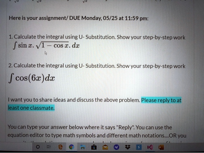 SOLVED Here is your assignment/ DUE Monday, 05/25 at 11.59 pm 1