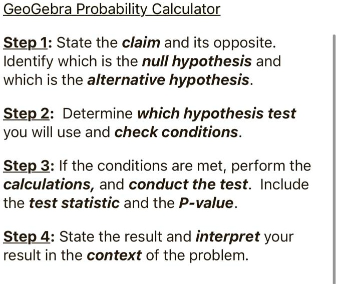 state the hypothesis and identify the claim calculator
