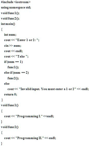 SOLVED: What is the output of the following program? (6) Submit your ...