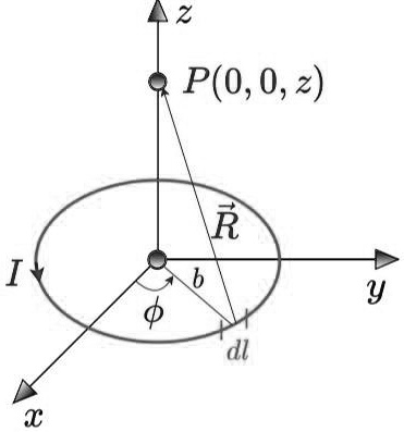 SOLVED: Calculate the magnetic flux density vector B⃗ at point P(0, 0 ...