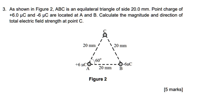 SOLVED: As shown in Figure 2, ABC is an equilateral triangle of side 20 ...