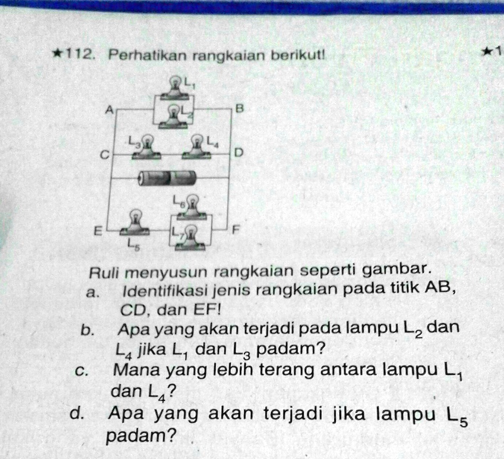 SOLVED: Jawab Jika Tahu Terima Kasih 7112 Perhatikan Rangkaian Berikutl ...