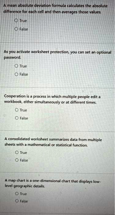 A mean absolute deviation formula calculates the absolute difference ...