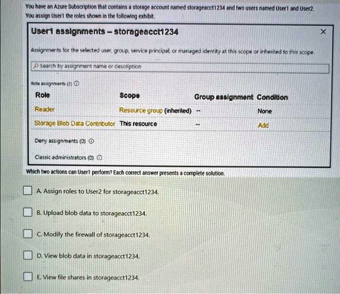 Texts AZ104, Certified Microsoft Azure Admin answer only You have an