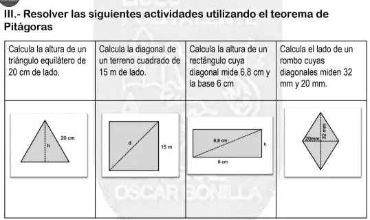 SOLVED: III: - Resolver las siguientes actividades utilizando el ...