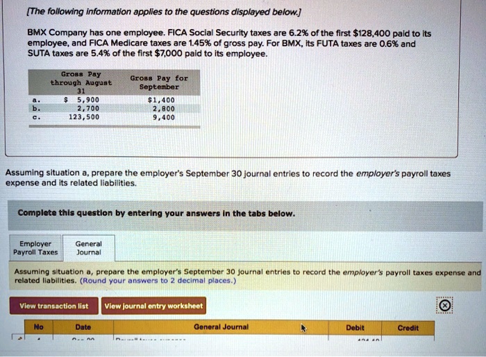 Which Of The Following Employees Has The Largest Gross Pay SOLVED: [The following information applies to the questions displayed