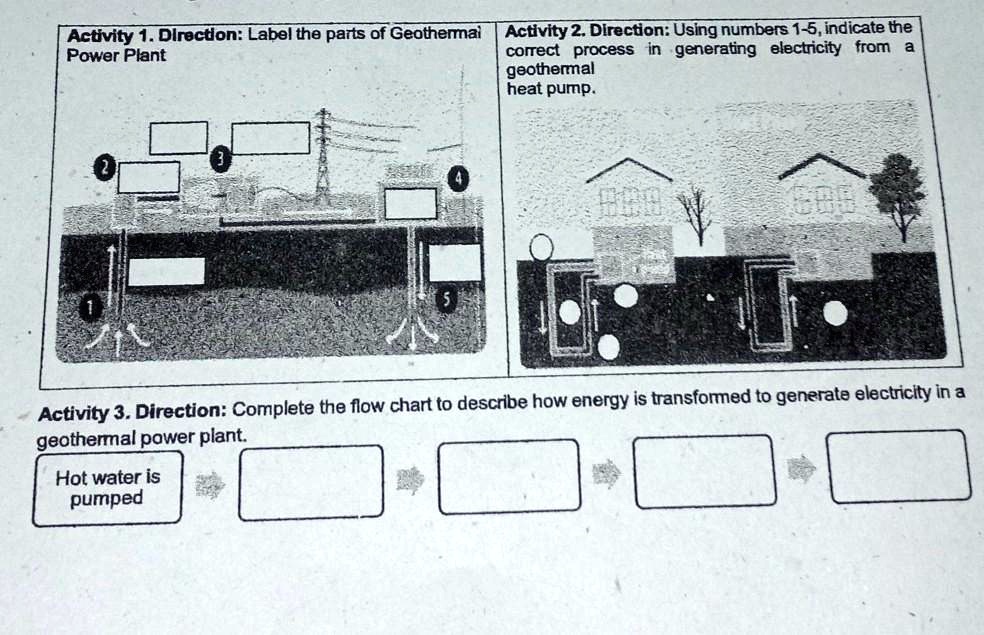 SOLVED Activity 3. Direction Complete the flow chart to describe how