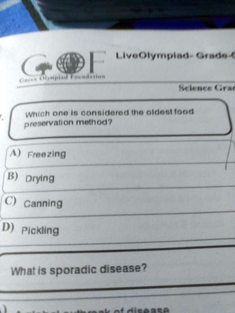 'which which one is considered the oldest food preservation method'