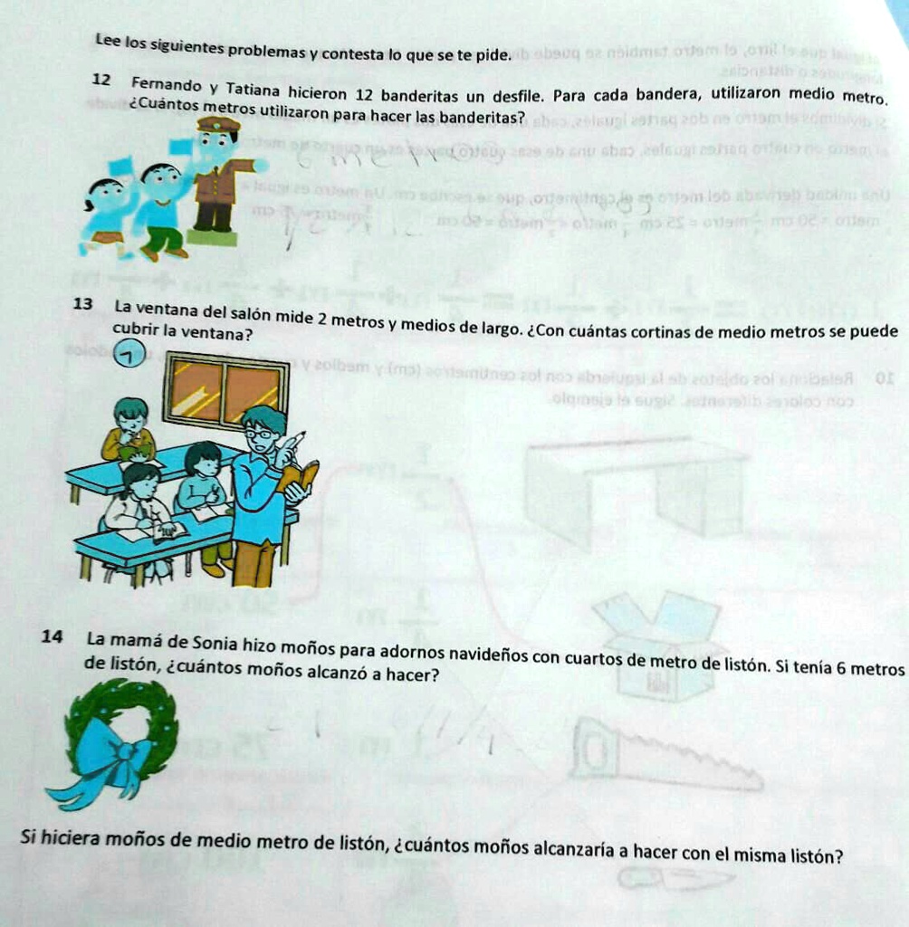 SOLVED: Lee Los Siguientes Problemas Y Contesta Lo Que Se Te Pide. 12 ...