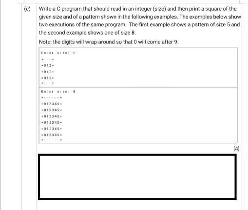 SOLVED: This is a C program question. Write a C program that should ...
