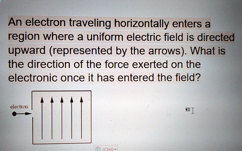 direction electron travel