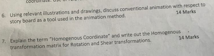 SOLVED: 6. Using relevant illustrations and drawings, discuss ...