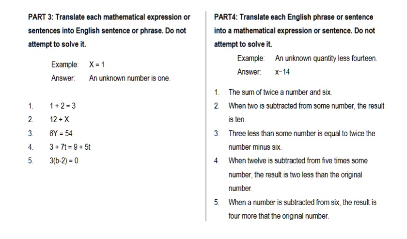 math expression example