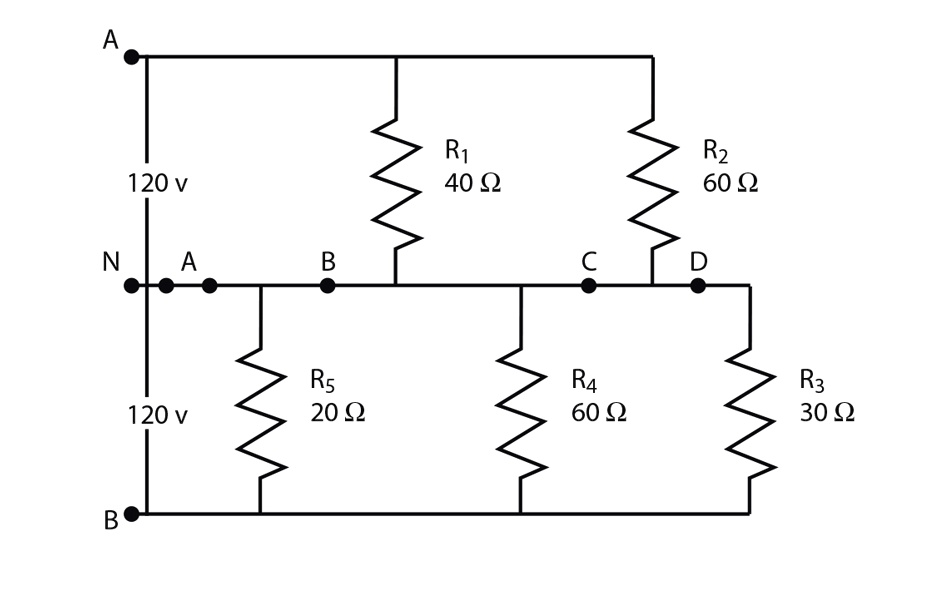 SOLVED Hello! This is a multipart problem. Five resistors