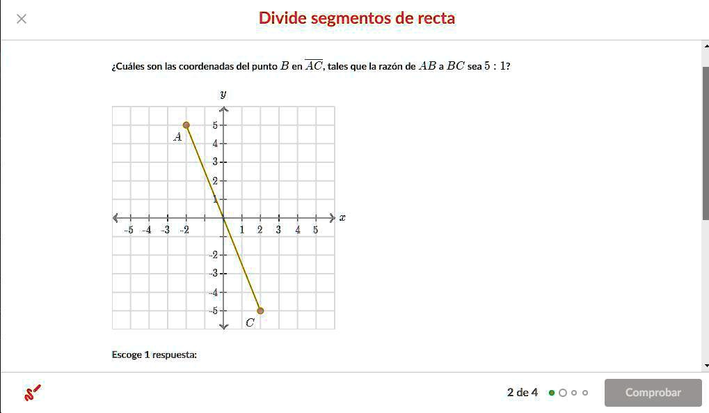 SOLVED: Ayuda Es Urgente Si Alguien Puede Responder Divide Segmentos De ...