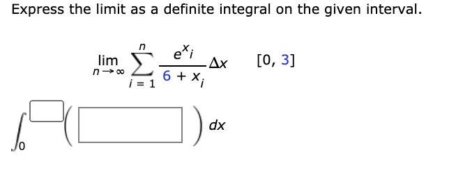 solved-express-the-limit-as-a-definite-integral-on-the-given-interval-n