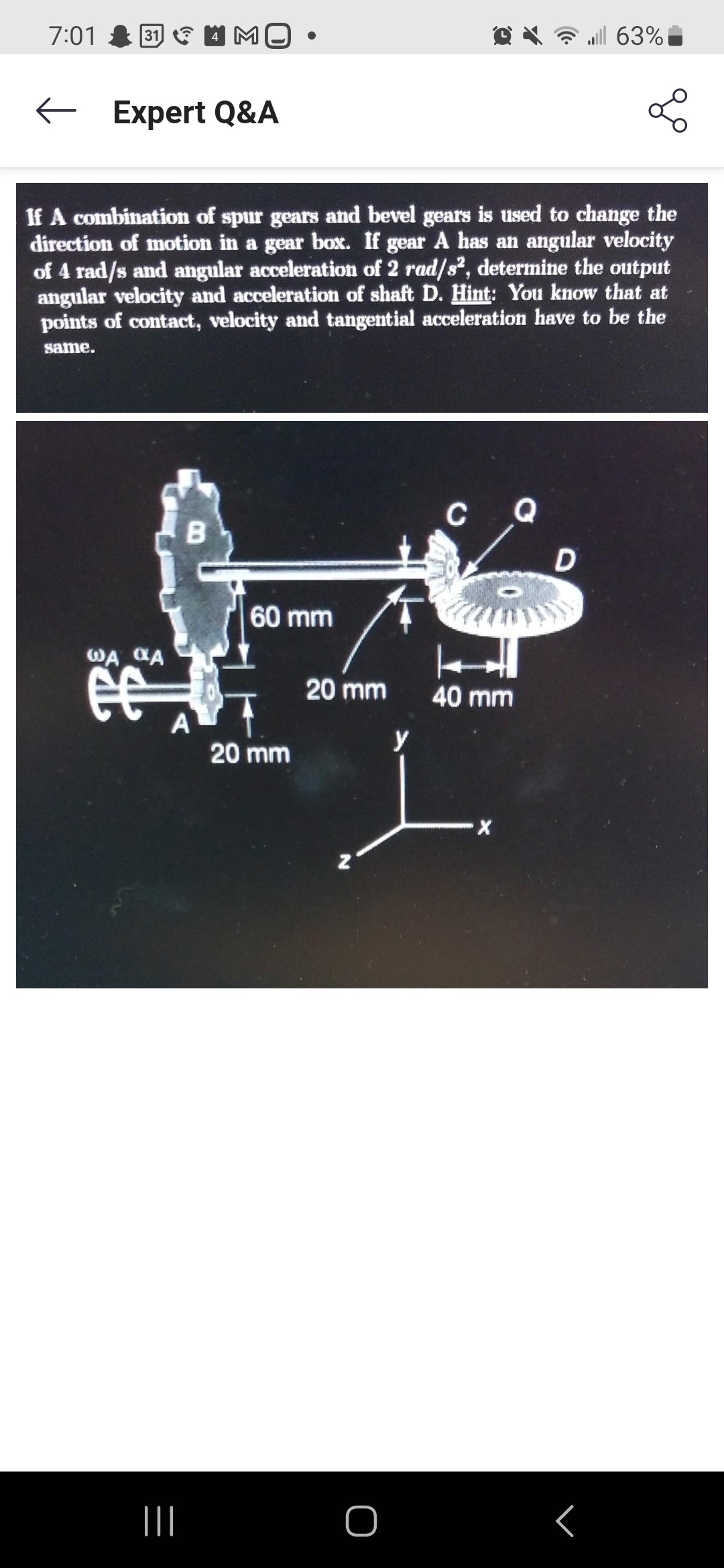 ← Expert Q&A If A Combination Of Spur Gears And Bevel Gears Is Used To ...