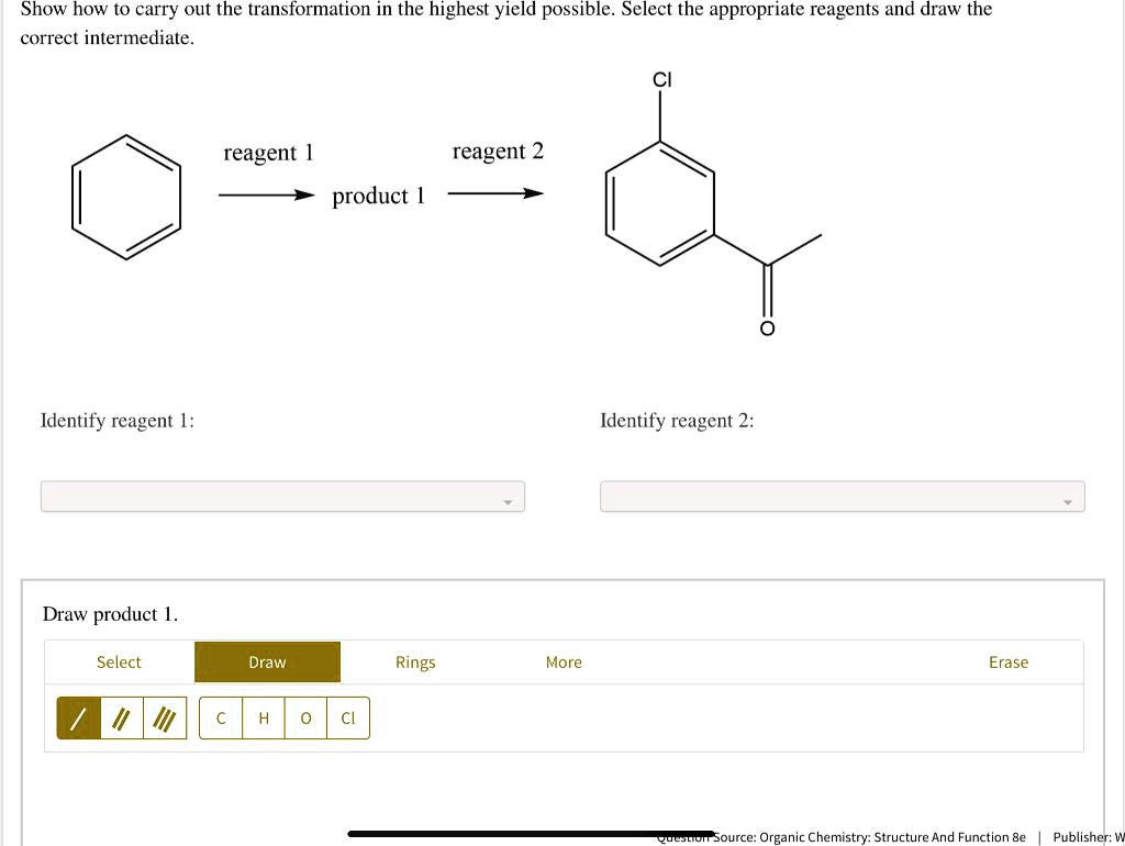 SOLVED: Show how to carry out the transformation in the highest yield ...