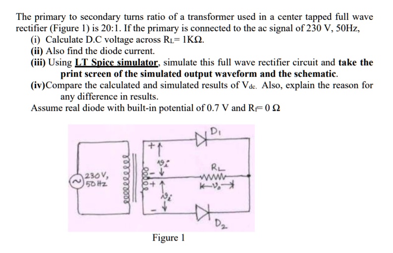 SOLVED The primary to secondary turns ratio of a transformer used in a