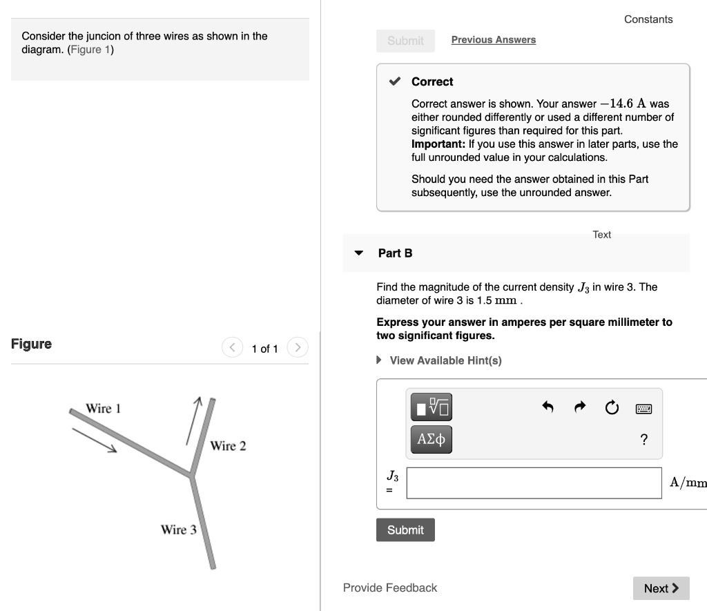 solved-constants-consider-the-juncion-of-three-wires-as-shown-in-the
