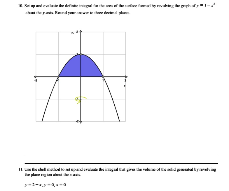 Video Solution: 10. Sct Up And Evaluate The Definite Integral For The 