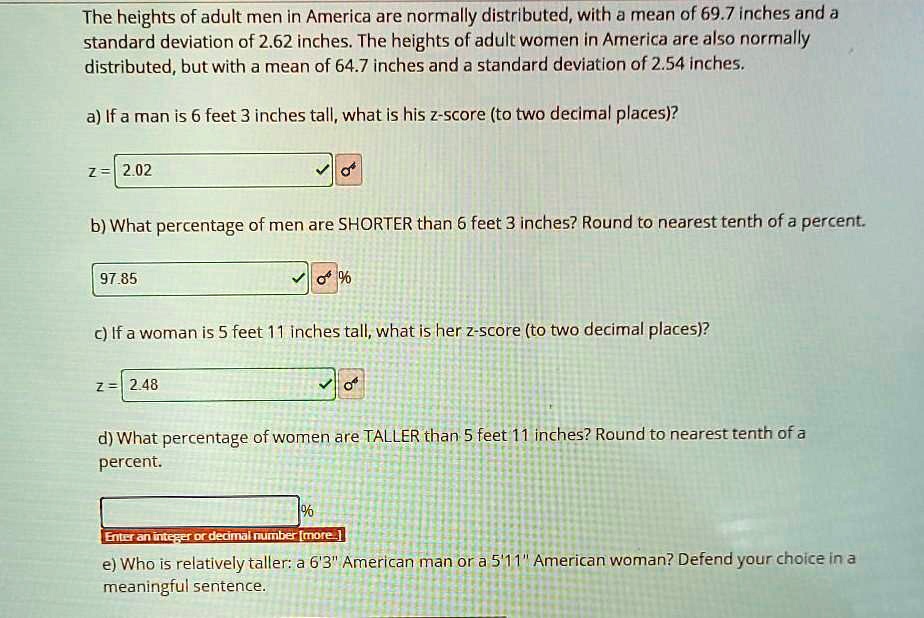 solved-the-heights-of-adult-men-in-america-are-normally-distributed