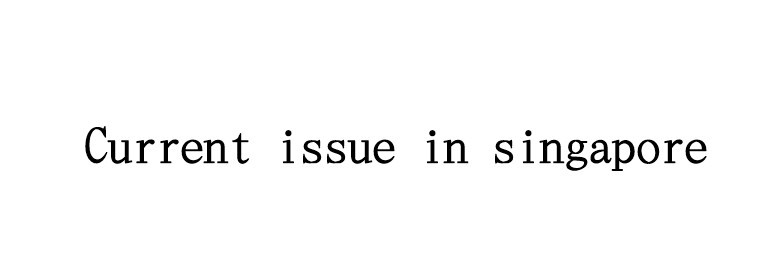 Current issue in singapore