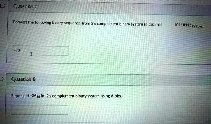 convert 37 10 to 2's complement binary