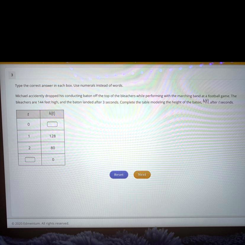 SOLVED: Type the correct answer in each box. Use numerals instead of ...