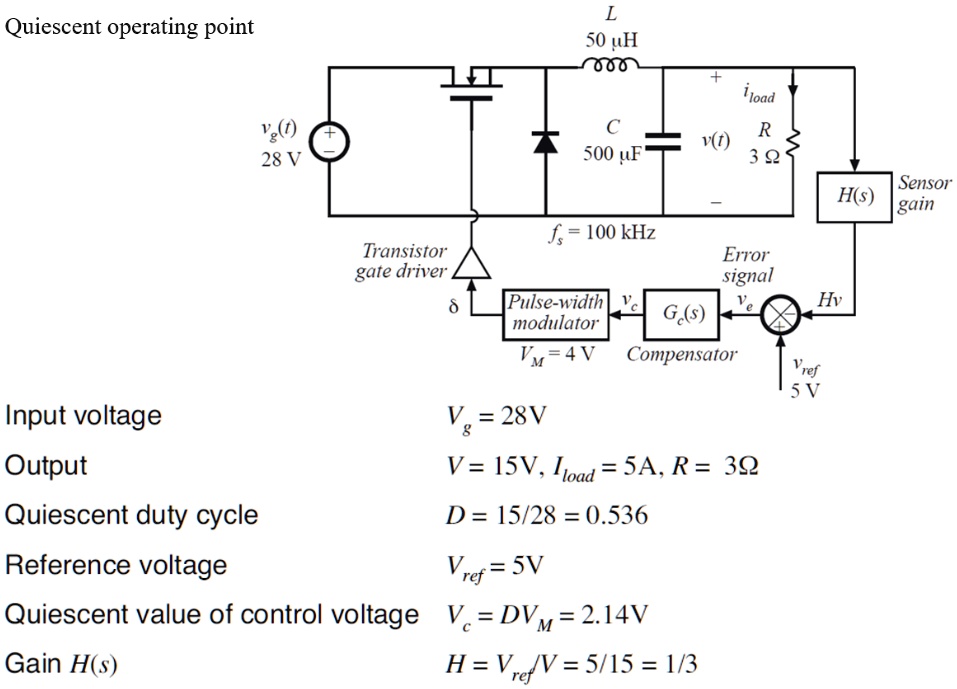 SOLVED Obtain the small signal AC equivalent circuit model for the